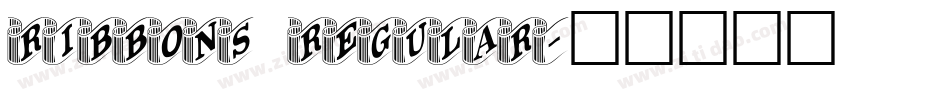 Ribbons Regular字体转换